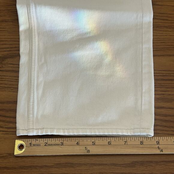 Madewell The Darted Barrel Leg Jeans Canvas Denim Button Fly Size 29 NWT - Picture 10 of 10